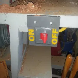 Power Tool Switch Plate