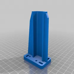 Prime-Line R 7227 Drawer Track Back Plate