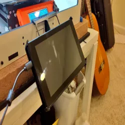 Printed Solid Prusa Enclosure Amazon Fire 7 Tablet Mount