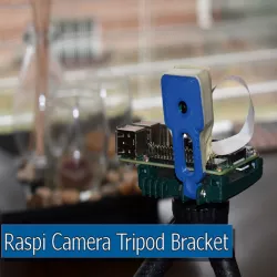 Raspberry Pi + Camera Tripod Mounting Bracket