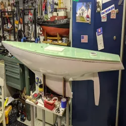 RC sailboat hatch, large RC sailboat