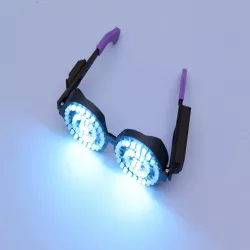Rezz-Inspired NeoPixel Glasses