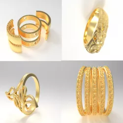 Rings pack 2  (Watch for more in Pack 1)