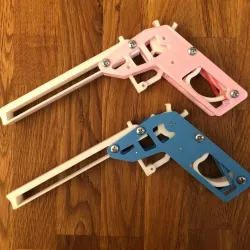 Rubber band gun (6 shots)