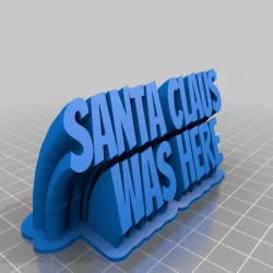 Santa Claus was here