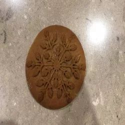 Snowflake cookie stamp
