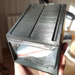 Stackable and connectable modular drawer system.