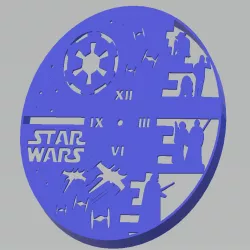 Star Wars Clock Face Remix