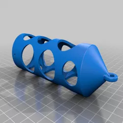 Sued Log Bird Feeder