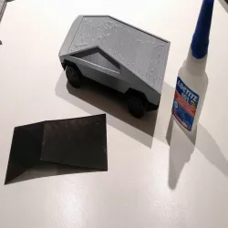 Tesla Cybertruck Windows