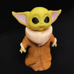 The Child aka "Baby Yoda" (The Mandalorian) Multi-Colour Remix