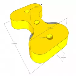 TLR 4mm Wing Shim