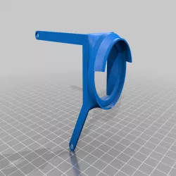 Trinus 3D Printer Cooling Fan Mount