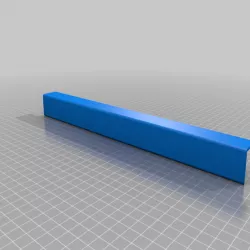 very simple corner edging