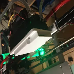 water cooling air holder profile 2020 80mm fan