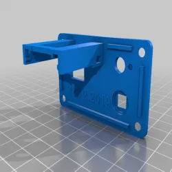 Wemos Battery Box Cover (for toggle switch)