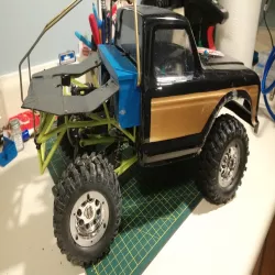 WLToys 12428 Front Shock Mount for Fall Guy Crawler Truck