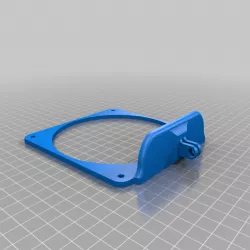 120mm Sim Fan Wind Simulator with Mount