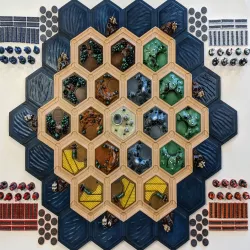 3D Catan Board Game - Cleaned up and resized for resin printers