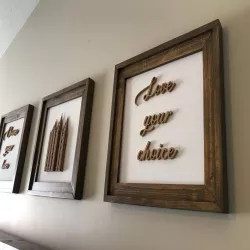 3D Print Wall Art Words