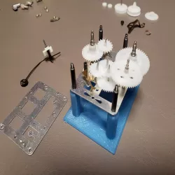 Alarm clock repair assembly stand