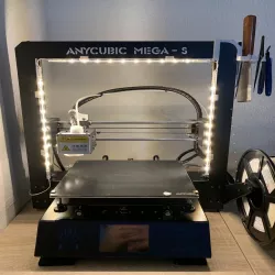 Anycubic i3 Mega S Ikea Dioder LED Strip's Holder
