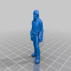 Aqualish Cantina Patron (Star Wars Legion Scale)