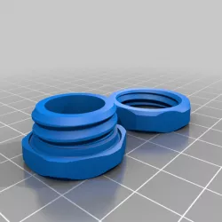 Blanking cable gland cap for PG7-9-11-13,5