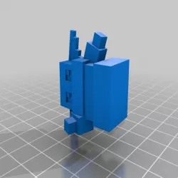 Blocky baby yoda