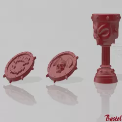 Blood Bowl Vampire Tokens