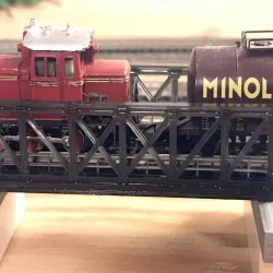 Bridge for Z scale model train. System OLL. 