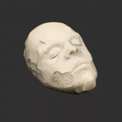 Broken Statue Head