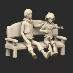 Brothers on Bench: A Tale of Two Sons