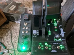 Button Box for Thrustmaster Warthog Throttle 