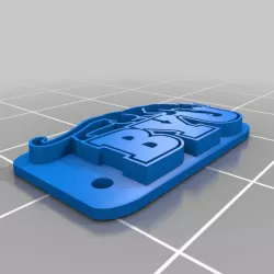 BYU Keychain