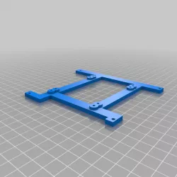 cetus mk2 mk3 update - mainboard adaptor plate (remix)