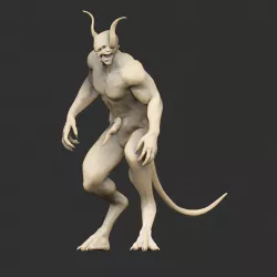 Chort Statue
