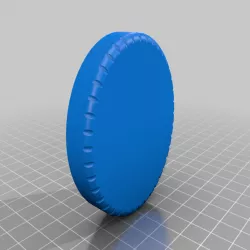 Compact Toothless Grinder with magnet holes