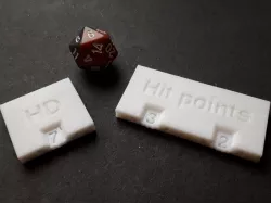 D&D 5e hit points tracker