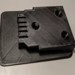 Dewalt 20v tool holder with scuff plate