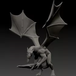 Dragon - Reposed and Remixed from boris3dstudio