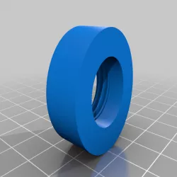 Dremel 3/4"-12 top nut for router table