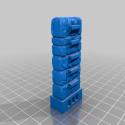 Dungeon Stone Wall with Ladder