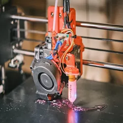 E3D Hemera BLTouch mount for Anycubic i3 Mega