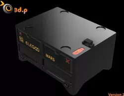 Elegoo Mars -Storage Tanks, drawers and USB port extension
