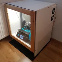 Enclosure HEPA + Aktive carbon Airfilter for Anycubic i3 Mega