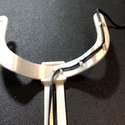 ENDER-3 Bed Handle with Modified Camera Mount. Inc Wire Clips for Camera Cable