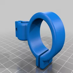 EXHAUST (ALU) SUPPORT FOR 1/5 MODEL
