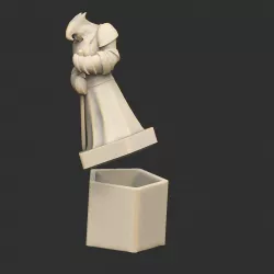 Fable Dragon Tower Statue Functional Box