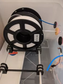Filament Spool Holder & Guidance for Drybox
